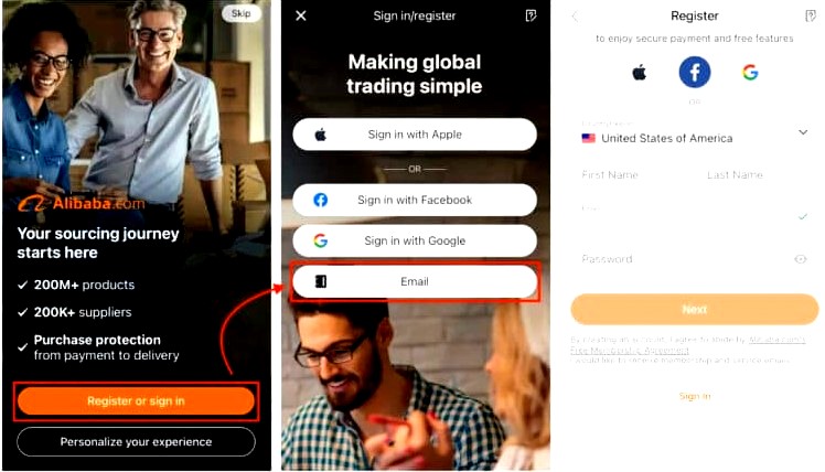 How to Register on Alibaba 